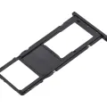 Single Sim Card Tray For Samsung Galaxy A02S (A025 / 2020) / A03 (A035 / 2021) (Black)