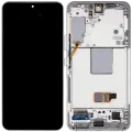 OLED Assembly With Frame For Samsung Galaxy S22 5G (Service Pack) (White)