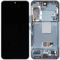Дисплейний модуль (OLED) з рамкою для Samsung Galaxy S22 5G (Service Pack) (зелений)