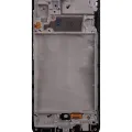 Дисплейний модуль (LCD) з рамкою для Samsung Galaxy A32 4G (A325 / 2021) (Service Pack) (Awesome Black)