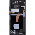OLED Assembly With Frame For Samsung Galaxy S22 Ultra 5G (Service Pack) (Graphite / Sky Blue / Red)