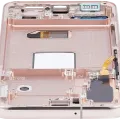 OLED Assembly With Frame For Samsung Galaxy S22 5G (Service Pack) (Pink Gold)