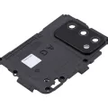 Back Camera Lens With Cover Bezel Ring For Samsung Galaxy A02S (A025 / 2020) (G Version) (Black)