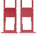 Single Sim Card Tray For Samsung Galaxy A02S (A025 / 2020) (Red)