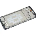 LCD-Frame For Samsung Galaxy A02S (A025F / 2020) (International Version)