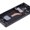 OLED Assembly With Frame For Samsung Galaxy S22 Ultra 5G (US & International Version) (Refurbished) (Phantom Black)