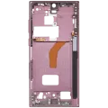 Mid-Frame Housing For Samsung Galaxy S22 Ultra 5G (US & International Version) (Burgundy)