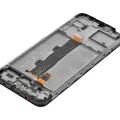 LCD Assembly With Frame For Motorola Moto E7 Power (XT2097-6 / 2021) (Refurbished) (Black)