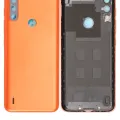 Back cover Glass For Motorola Moto E7 Power (XT2097-6 / 2021) (Coral Red)