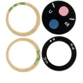 Back Camera Lens (Glass Only) With Adhesive For Samsung Galaxy S21 Ultra 5G (5 Piece Set)
