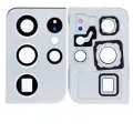 Back Camera Lens With Cover Bezel Ring For Samsung Galaxy S21 Ultra (Phantom Silver)