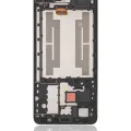 LCD Assembly With Frame For Samsung Galaxy A01 Core (A013 / 2020) (Refurbished) (Black)