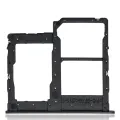 Dual Sim Card Tray For Samsung Galaxy A01 Core (A013 / 2020) (Black)