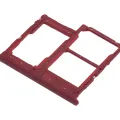 Dual Sim Card Tray For Samsung Galaxy A01 Core (A013 / 2020) (Red)