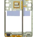 Mid-Frame Housing For Samsung Galaxy A24 4G (A245 / 2023) (Lime Green)
