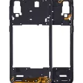 Mid-Frame Housing For Samsung Galaxy A40 (A405 / 2019) (Aftermarket Plus) (Black)