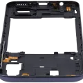 Mid-Frame Housing For Samsung Galaxy A40 (A405 / 2019) (Aftermarket Plus) (Black)