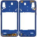 Mid-Frame Housing For Samsung Galaxy A40 (A405 / 2019) (Aftermarket Plus) (Blue)