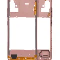 Mid-Frame Housing For Samsung Galaxy A51 4G (A515 / 2019) (Prism Crush Pink)