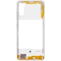 Mid-Frame Housing For Samsung Galaxy A41 (A415 / 2020) (Aftermarket Plus) (Prism Crush Silver)