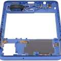 Mid-Frame Housing For Samsung Galaxy A41 (A415 / 2020) (Aftermarket Plus) (Prism Crush Blue)