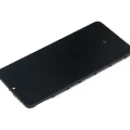 OLED Assembly With Frame For Samsung Galaxy A32 4G (A325 / 2021) (Aftermarket Plus) (Awesome Black)