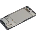 OLED Assembly With Frame For Samsung Galaxy A32 4G (A325 / 2021) (Aftermarket Plus) (Awesome Black)