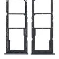 Dual Sim Card Tray For Samsung Galaxy A32 (A325 / 2021) (Awesome Black)