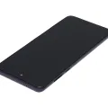 LCD Assembly With Frame For Motorola Moto G 5G (XT2113-3 / 2020) (Refurbished) (Volcanic Gray)