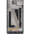 LCD Assembly With Frame For Coolpad Legacy 2019 (3705AS / Boost Mobile Version) (Refurbished) (Black)