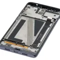 LCD Assembly With Frame For Coolpad Legacy 2019 (3705AS / Boost Mobile Version) (Refurbished) (Black)