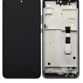 LCD Assembly With Frame For Motorola One 5G Ace UW (XT2113-1 / 2021) (Refurbished) (Volcanic Gray)