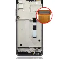 LCD Assembly With Frame For Motorola One 5G Ace UW (XT2113-1 / 2021) (Refurbished) (Volcanic Gray)