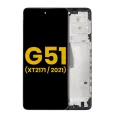 LCD Assembly With Frame For Motorola Moto G51 5G (XT2171 / 2021) (Refurbished) (All Colors)