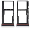 Dual Sim Card Tray For Motorola Moto G51 5G (XT2171 / 2021) (Bright Silver)