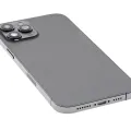 Задня кришка з дрібними деталями для iPhone 12 Pro Max (EU / Global Version) (Used OEM Pull: Grade B) (графітовий)