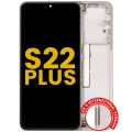 OLED Assembly With Frame For Samsung Galaxy S22 Plus 5G (US & International Version) (Refurbished) (Pink Gold / Violet)