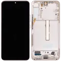 OLED Assembly With Frame For Samsung Galaxy S22 Plus 5G (Service Pack) (Pink Gold)
