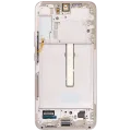 OLED Assembly With Frame For Samsung Galaxy S22 Plus 5G (Service Pack) (Pink Gold)