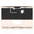 Top Case with Keyboard (ANSI US) and Microphone For MacBook 12" A1534 (2016-2017) (Used OEM Pull: Grade B/C) (Gold)