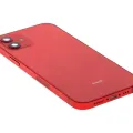 Back Housing W/ Small Parts For iPhone 12 (EU / Global Version) (Used OEM Pull: Grade A) (Red)