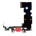 Charging Port Flex Cable For iPhone 8 (Premium) (Red)