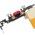 Charging Port Flex Cable For iPhone 8 (Premium) (Red)