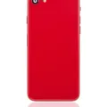 Back Housing W/ Small Components Pre-Installed For iPhone SE (2020) (No Logo) (Aftermarket Plus) (Red)