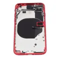 Back Housing W/ Small Components Pre-Installed For iPhone SE (2020) (No Logo) (Aftermarket Plus) (Red)