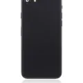 Back Housing W/ Small Components Pre-Installed For iPhone SE (2020) (No Logo) (Aftermarket Plus) (Black)
