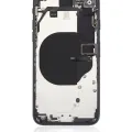Back Housing W/ Small Components Pre-Installed For iPhone SE (2020) (No Logo) (Aftermarket Plus) (Black)