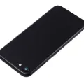 Back Housing W/ Small Components Pre-Installed For iPhone SE (2020) (No Logo) (Aftermarket Plus) (Black)