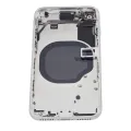Back Housing W/ Small Components Pre-Installed For iPhone SE (2020) (No Logo) (Aftermarket Plus) (White)