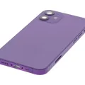 Back Housing W/ Small Parts For iPhone 12 Mini (US Version) (Used OEM Pull: Grade A) (Purple)